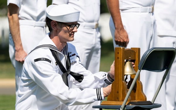 Annual 9/11 Commemoration Wreath-Laying Ceremony at the Pentagon Group Burial Marker in Section 64