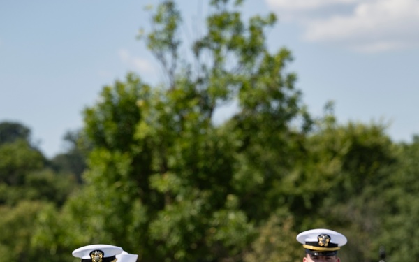 Annual 9/11 Commemoration Wreath-Laying Ceremony at the Pentagon Group Burial Marker in Section 64