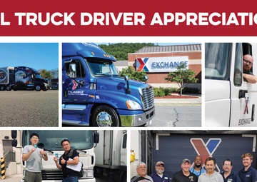 Army & Air Force Exchange Service Honors its Drivers for National Truck Driver Appreciation Week