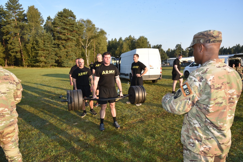 Task Force Thunder holds ACFT at Grafenwoehr Training Area in Sept 2024