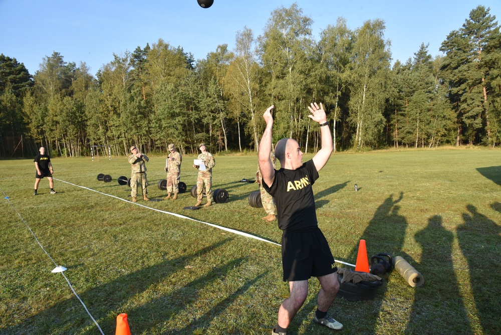 Task Force Thunder holds ACFT at Grafenwoehr Training Area in Sept 2024