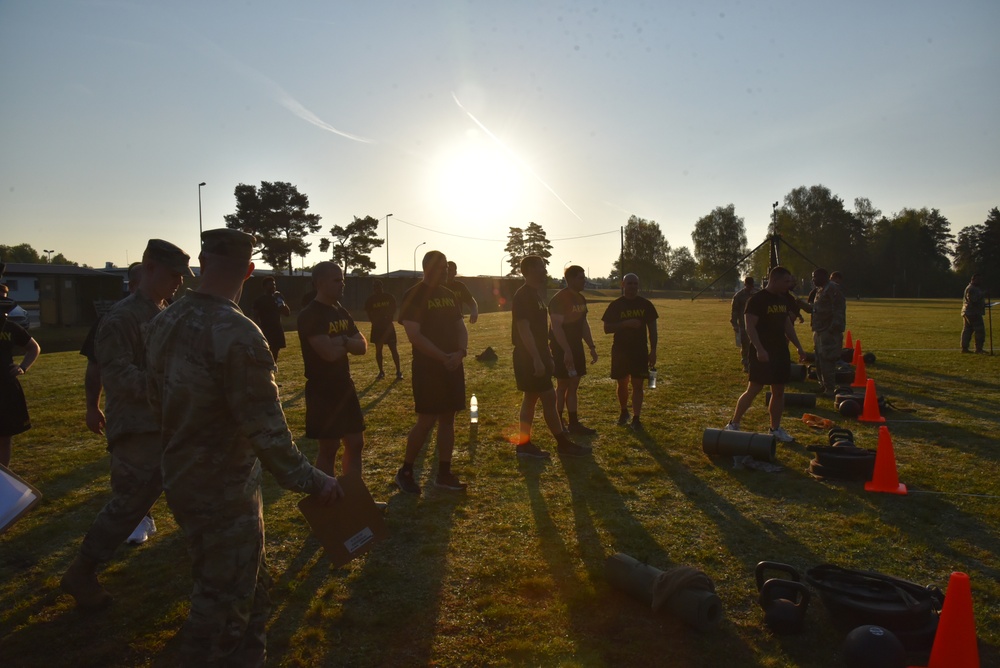 Task Force Thunder holds ACFT at Grafenwoehr Training Area in Sept 2024