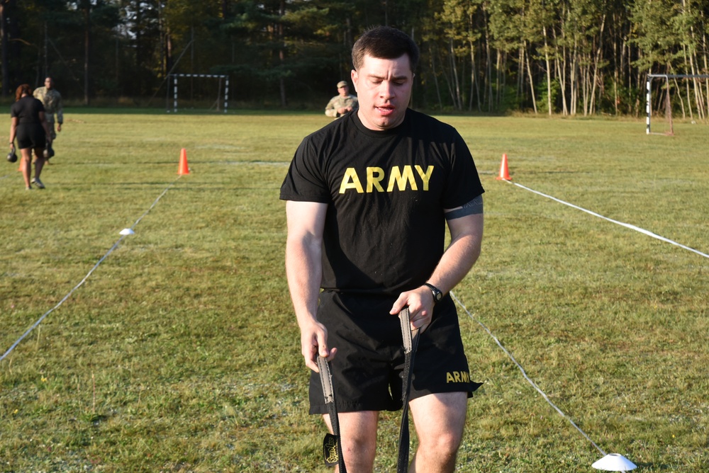 Task Force Thunder holds ACFT at Grafenwoehr Training Area in Sept 2024