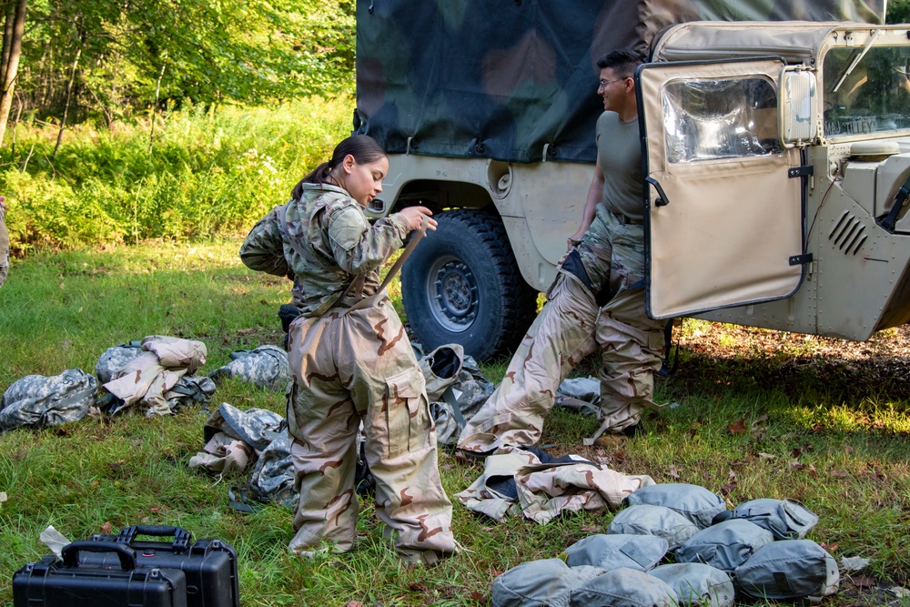 10th MDSB CBRN training