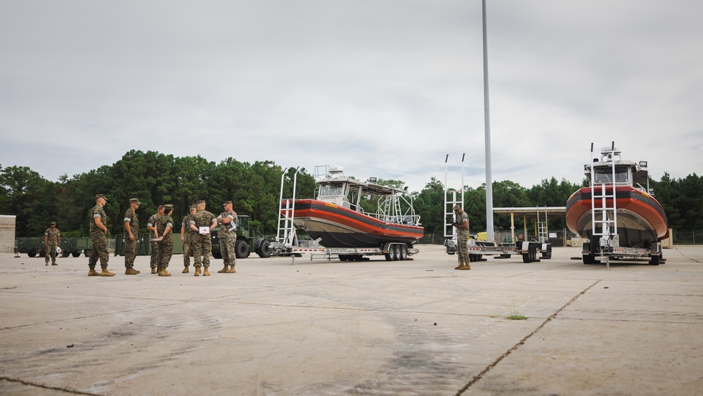 MARFORCOM Commanding General Visits 2d AA Battalion