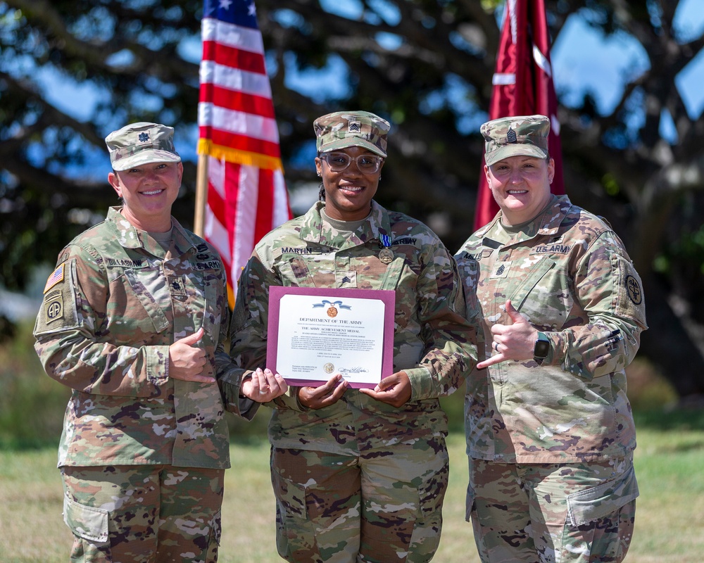 Medical Readiness Battalion Hawaii Award Ceremony