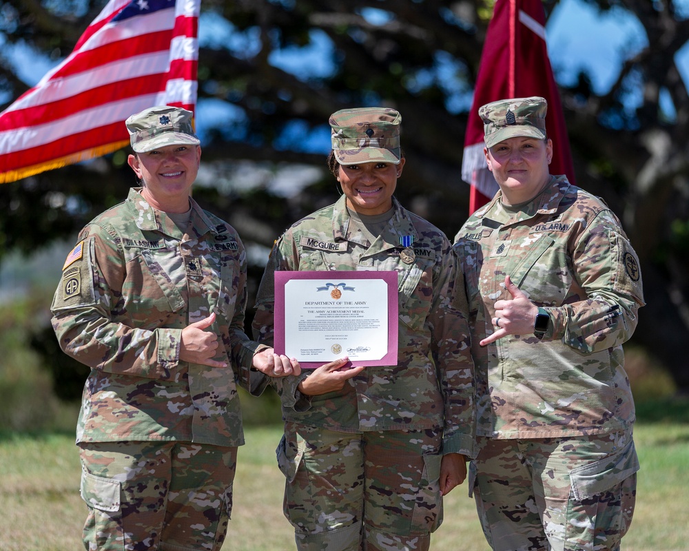 Medical Readiness Battalion Hawaii Award Ceremony