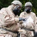 Photo of the 116th Maintenance Group conducting CBRNE training