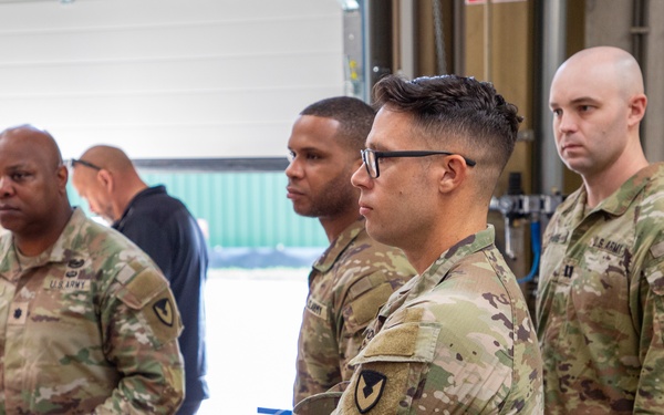 401st AFSB visits 405th AFSBn - Benelux