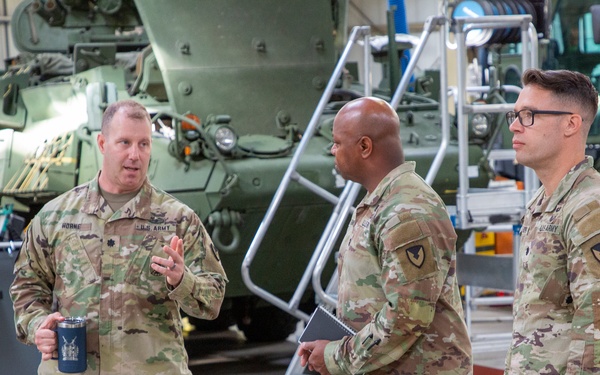 401st AFSB visits 405th AFSBn - Benelux