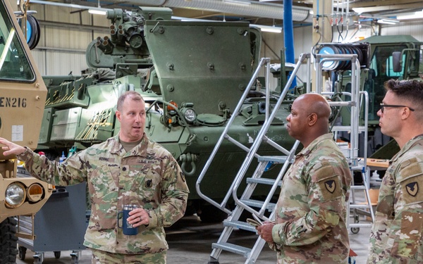 401st AFSB visits 405th AFSBn - Benelux