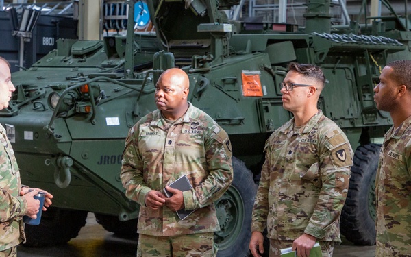 401st AFSB visits 405th AFSBn - Benelux