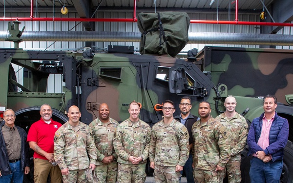 401st AFSB visits 405th AFSBn - Benelux