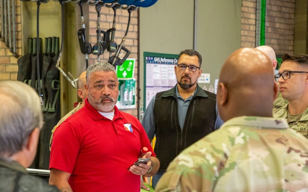 401st AFSB visits 405th AFSBn - Benelux