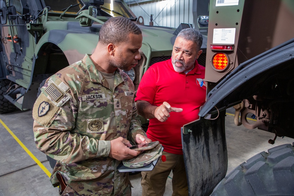 401st AFSB visits 405th AFSBn - Benelux