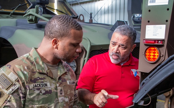 401st AFSB visits 405th AFSBn - Benelux