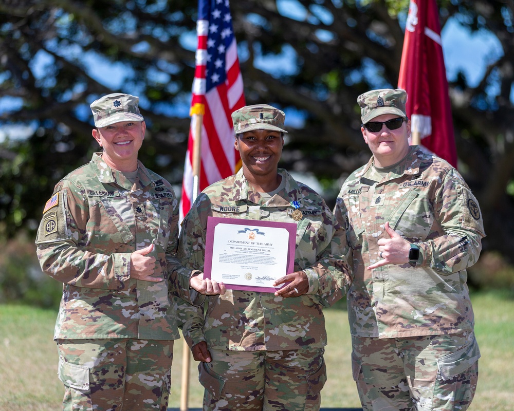 Medical Readiness Battalion Hawaii Award Ceremony
