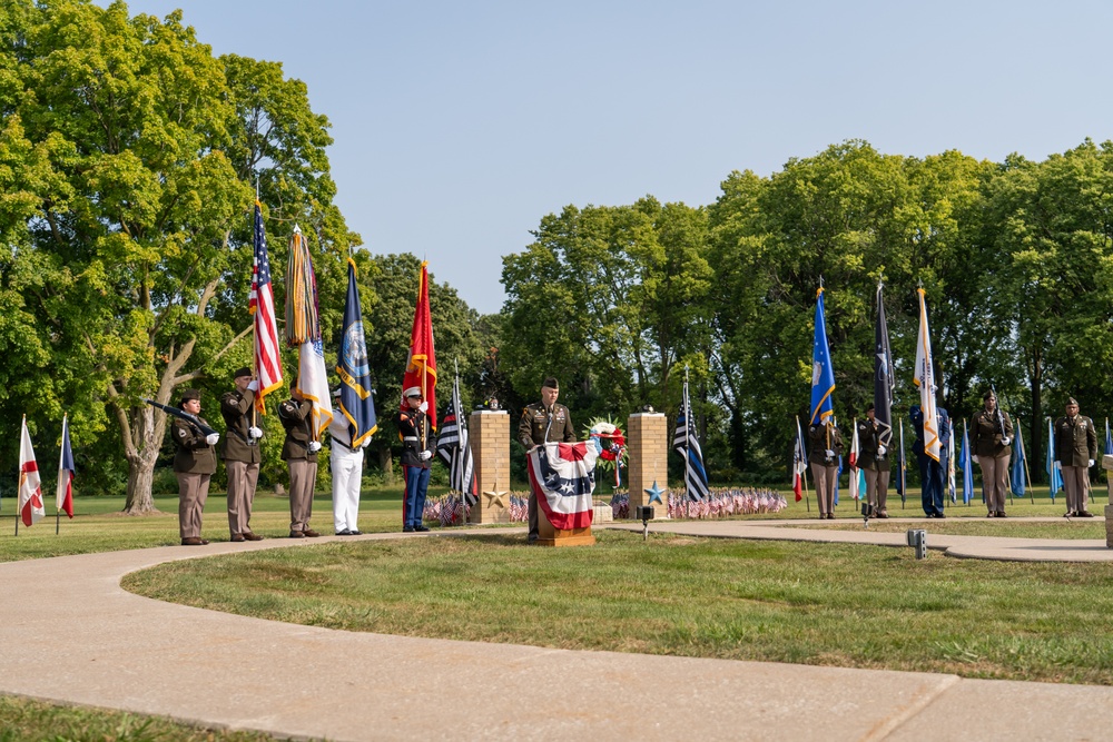 Rock Island Garrison Commander Speaks at Patriot Day Ceremony