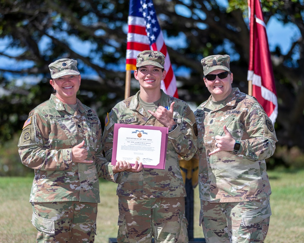 Medical Readiness Battalion Hawaii Award Ceremony