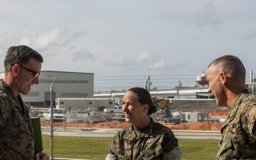 Lt. Gen. Bobbi Shea visits 2nd Marine Aircraft Wing