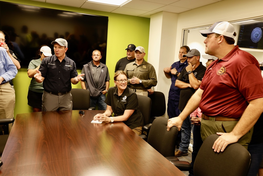 Hurricane Francine: FEMA Administrator  Speaks with Local Louisiana Officials