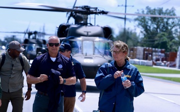 Hurricane Francine: FEMA Administrator  Speaks with Local Louisiana Officials