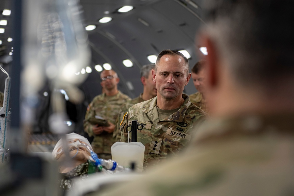 TRANSCOM deputy commander visits Travis