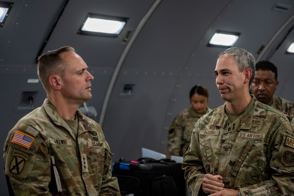 TRANSCOM deputy commander visits Travis