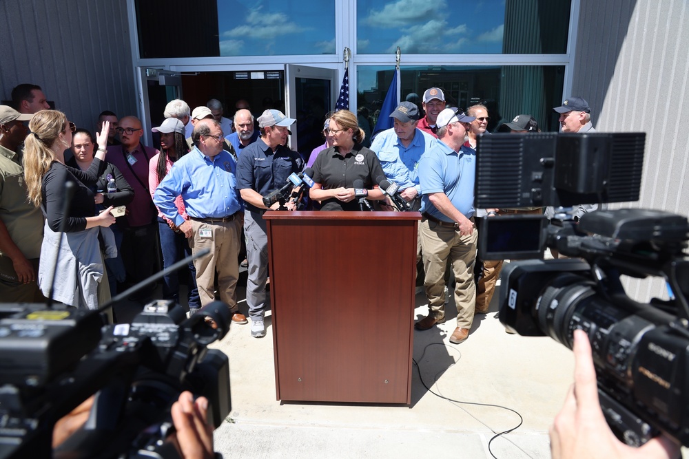 Hurricane Francine: FEMA Administrator  Speaks with Local Louisiana Media