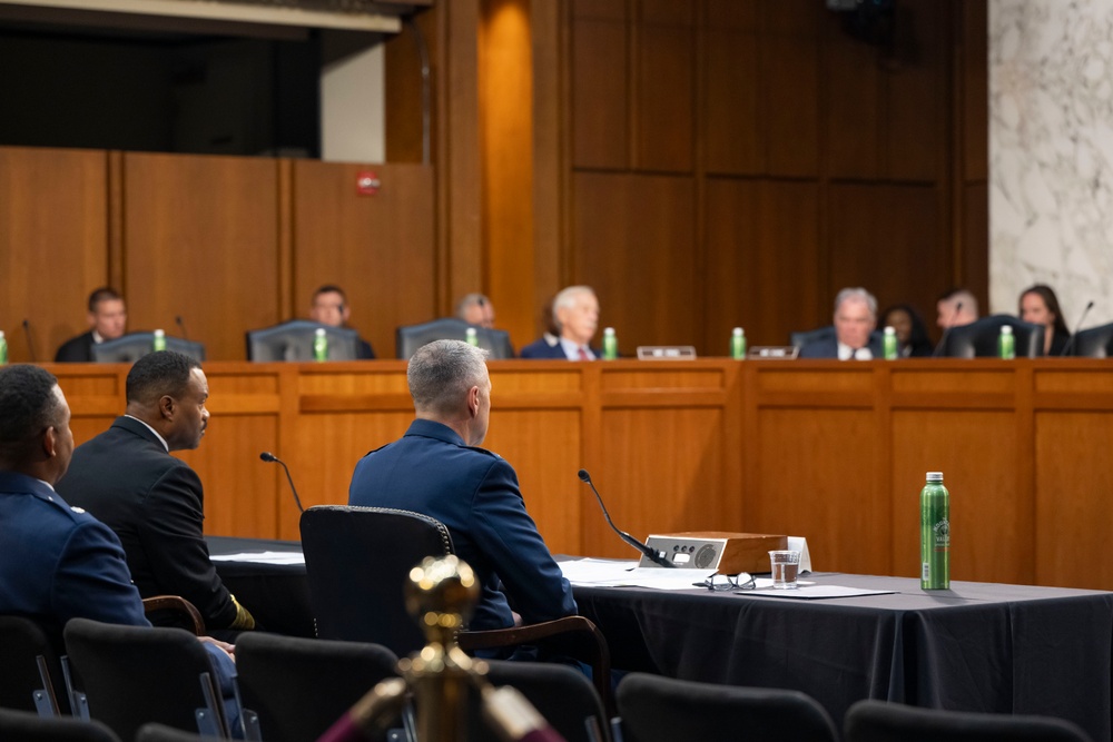 Lt. Gen. Nordhaus, Vice Adm. Holsey testify at Senate hearing