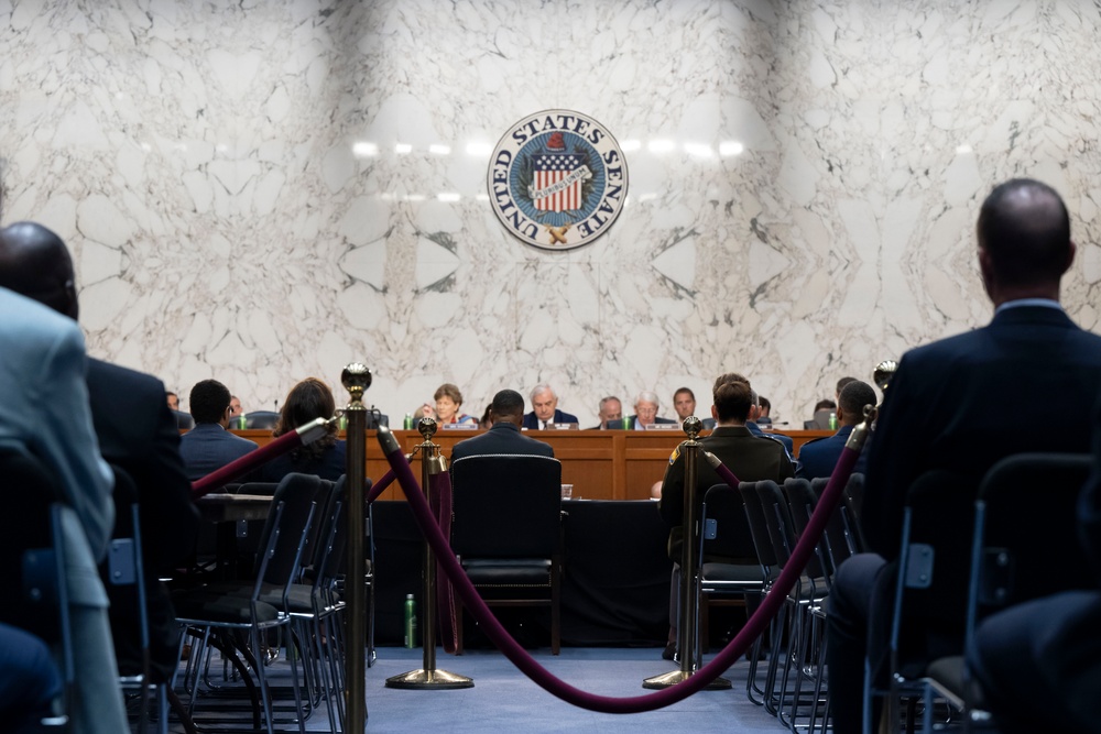 Lt. Gen. Nordhaus, Vice Adm. Holsey testify at Senate hearing