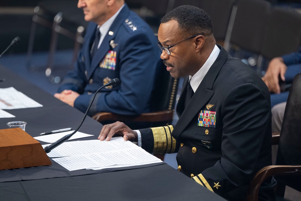 Lt. Gen. Nordhaus, Vice Adm. Holsey testify at Senate hearing