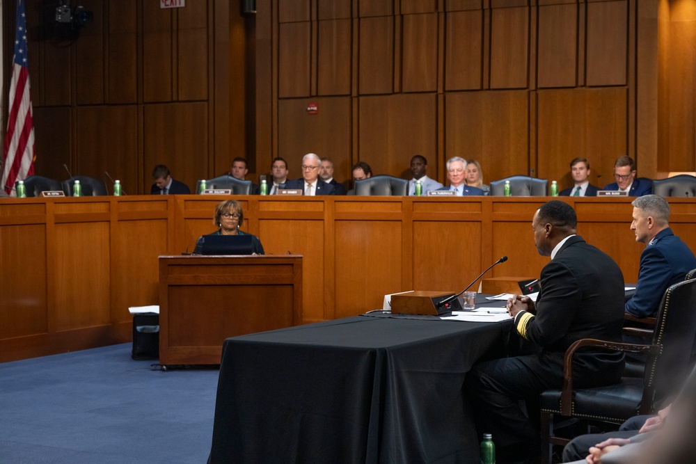 Lt. Gen. Nordhaus, Vice Adm. Holsey testify at Senate hearing