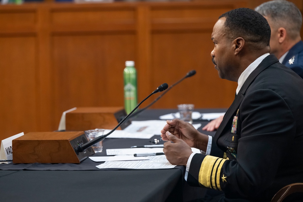 Lt. Gen. Nordhaus, Vice Adm. Holsey testify at Senate hearing