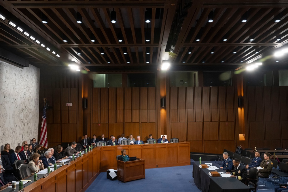 Lt. Gen. Nordhaus, Vice Adm. Holsey testify at Senate hearing