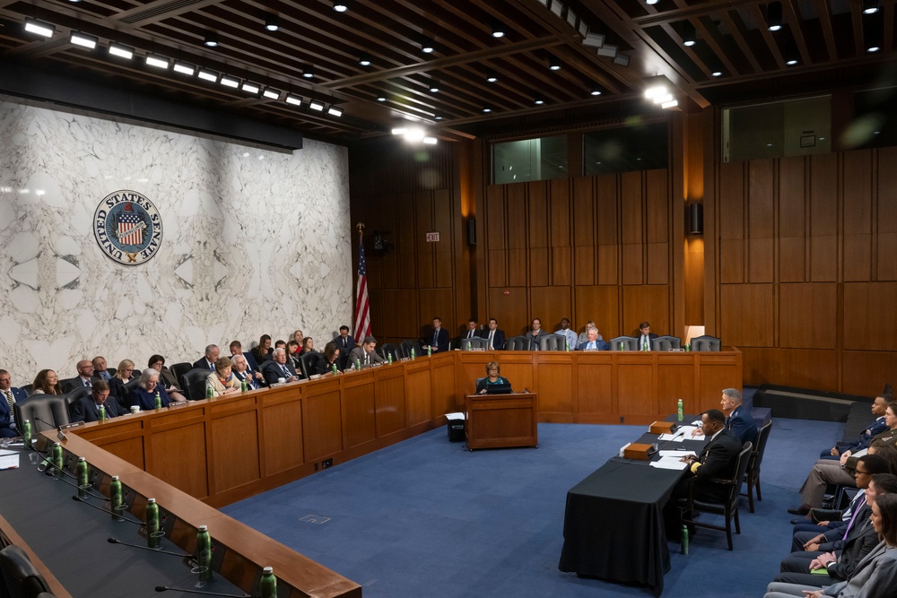 Lt. Gen. Nordhaus, Vice Adm. Holsey testify at Senate hearing