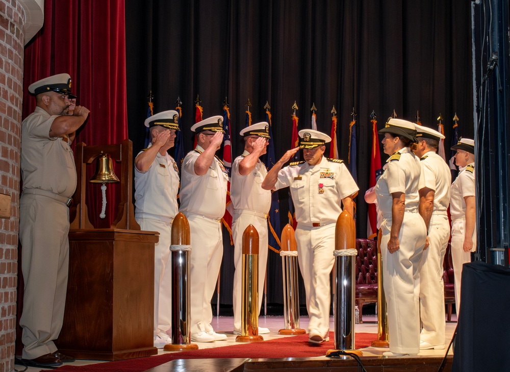 Berti assumes command at FRCE