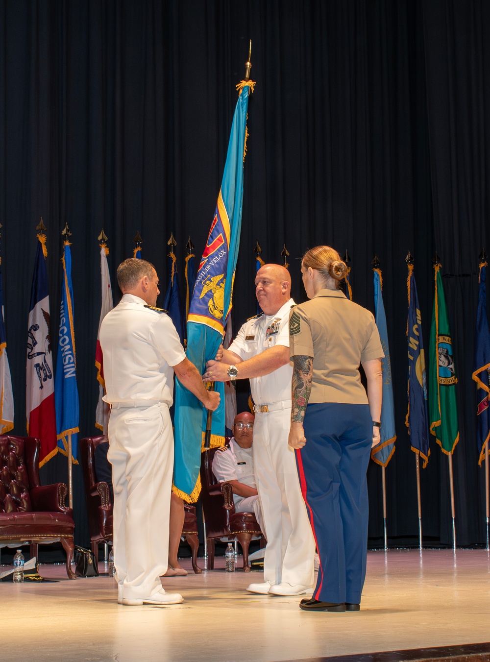 Berti assumes command at FRCE