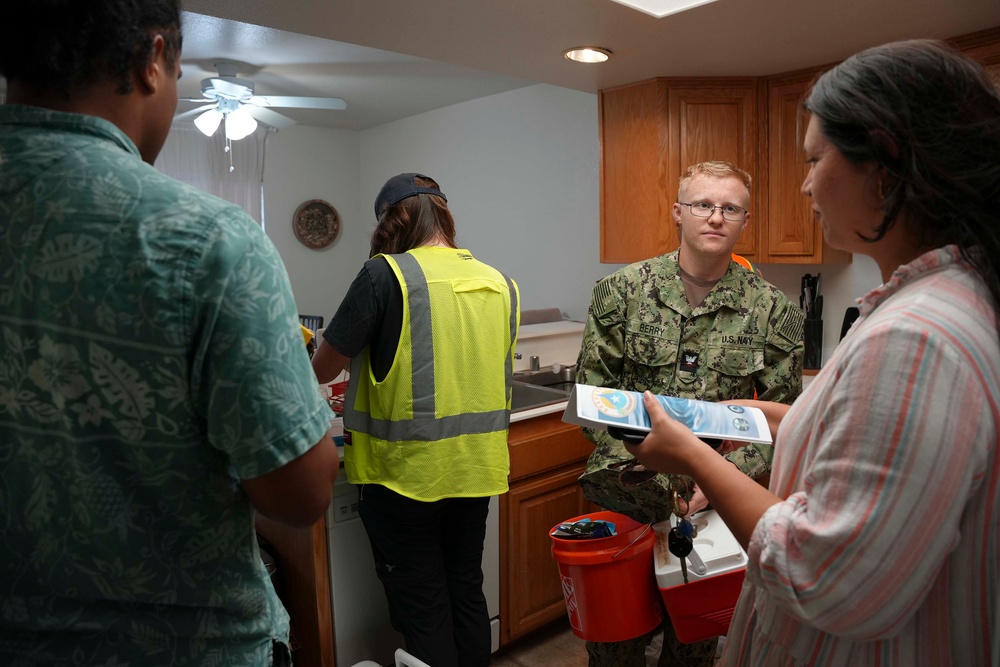 Navy's Water Quality Action Team Conducts Water Testing