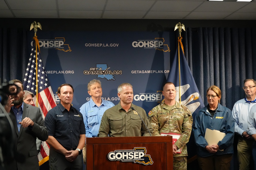 Hurricane Francine: FEMA Administrator Visits GOHSEP EOC