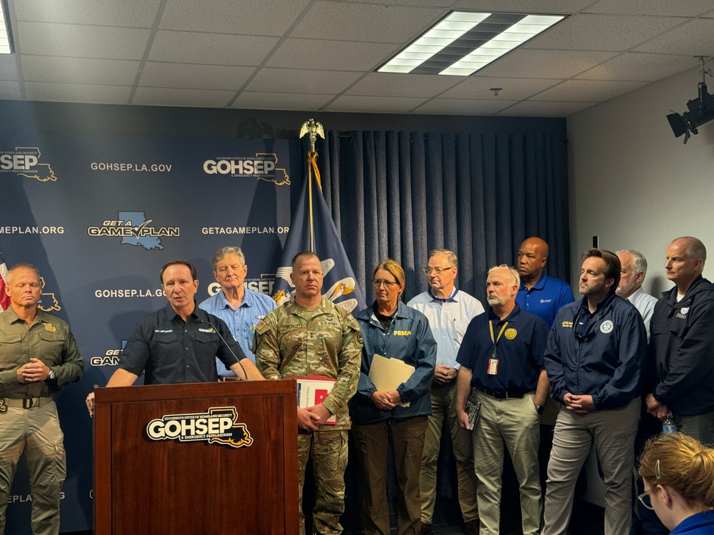 Hurricane Francine: FEMA Administrator Visits GOHSEP EOC