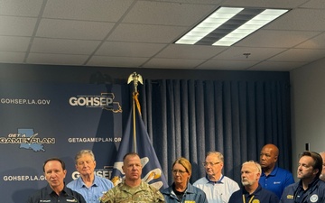 Hurricane Francine: FEMA Administrator Visits GOHSEP EOC