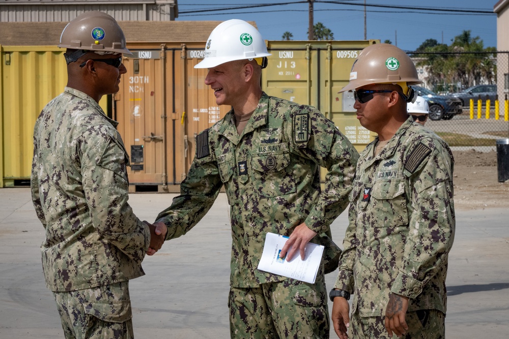 3rd Fleet Master Chief visits NMCB-3