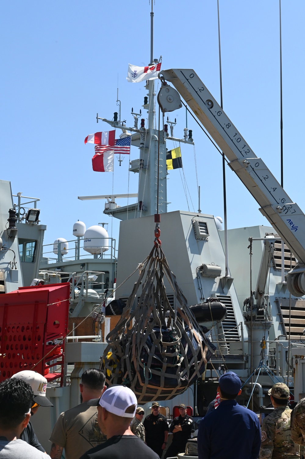 U.S. Coast Guard, Royal Canadian Navy offload $44.2 million worth of cocaine in San Diego