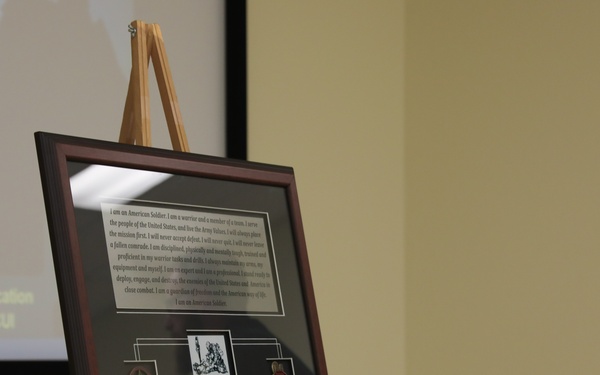 Installation Reception Center presented Outstanding Contributor Award