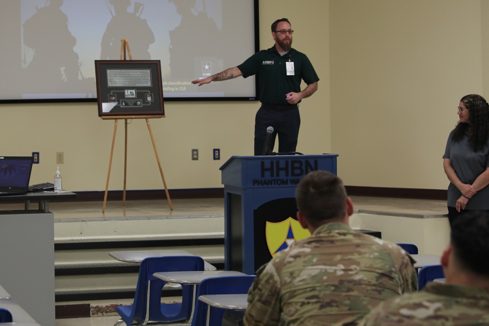 Installation Reception Center presented Outstanding Contributor Award