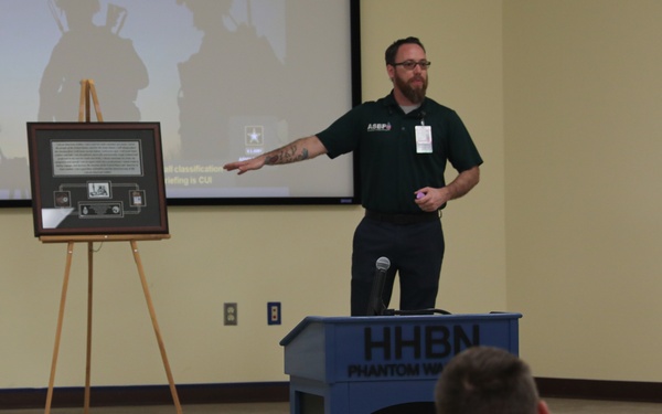 Installation Reception Center presented Outstanding Contributor Award