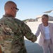 Congresswoman Julia Brownley vists Channel Islands Air National Guard Station