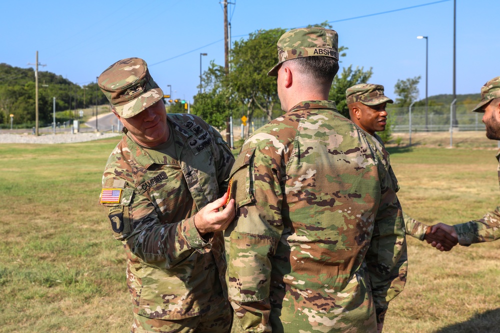 69th Air Defense Artillery Brigade Patching Ceremony