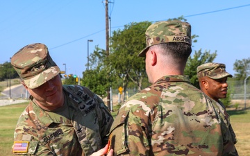 69th Air Defense Artillery Brigade Patching Ceremony